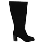 WOMENS FRASIA WIDE CALF BOOT - BLACK